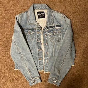 Harry Potter Master of Death Jean Jacket